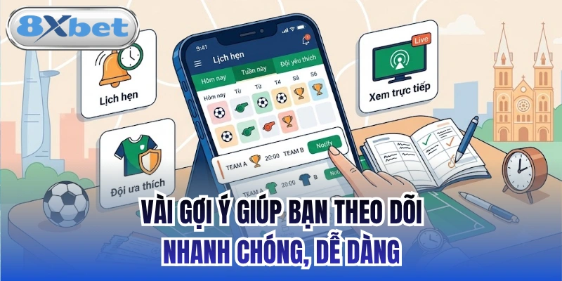 Vài gợi ý giúp bạn theo dõi nhanh chóng, dễ dàng